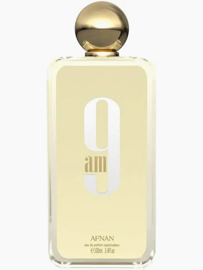 Afnan 9:00 AM 100 ml Retail perfume product
