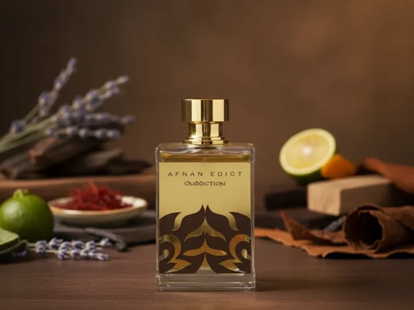 Afnan EDICT Ouddiction 80 ml Retail perfume product