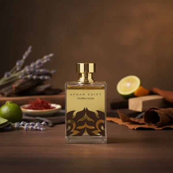Afnan EDICT Ouddiction 80 ml Retail perfume product