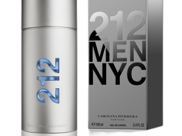 Carolina Herrera 212 Men NYC EDT 100 ml Retail perfume product