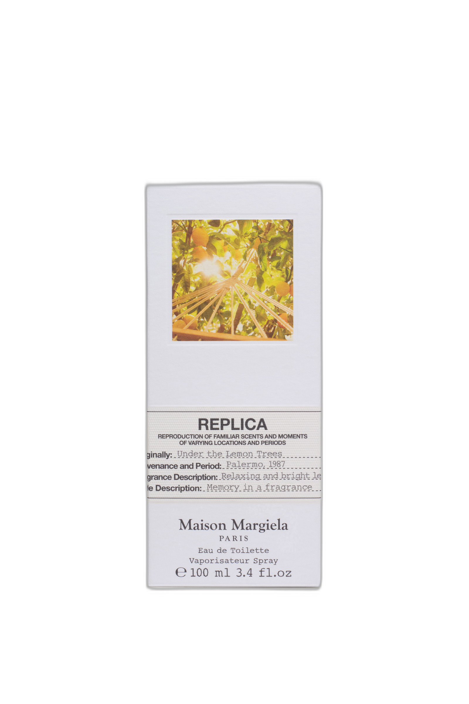 Maison Margiela Under the Lemon Trees EDT 100 ml Retail perfume product