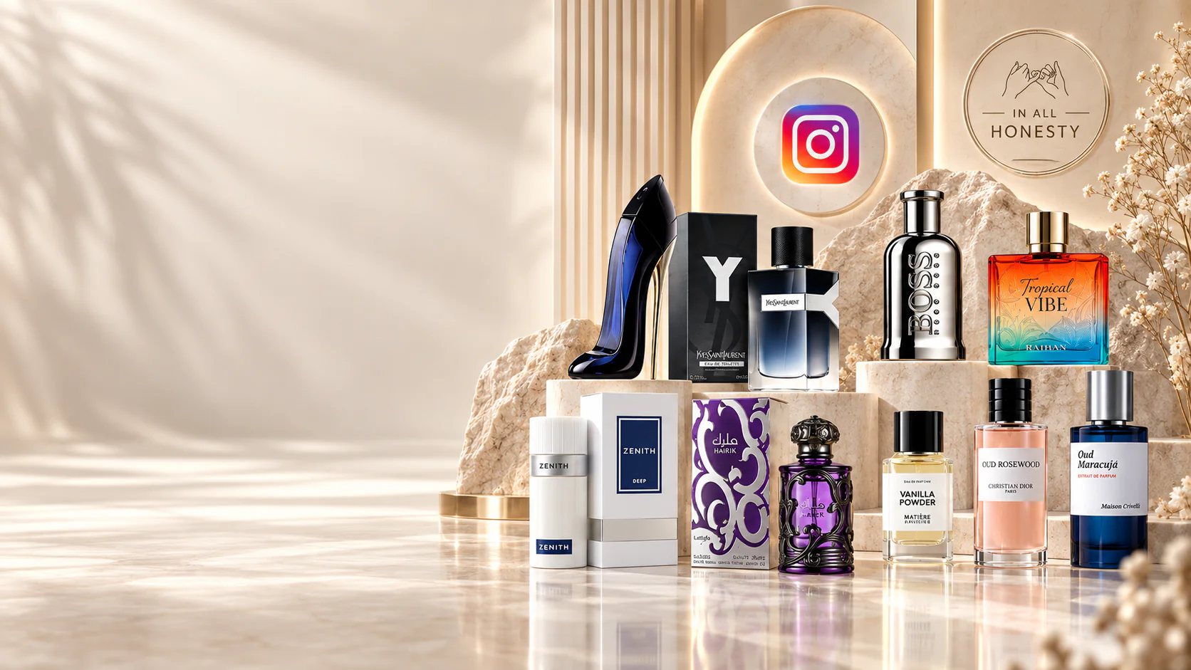 Follow In All Honesty on Instagram